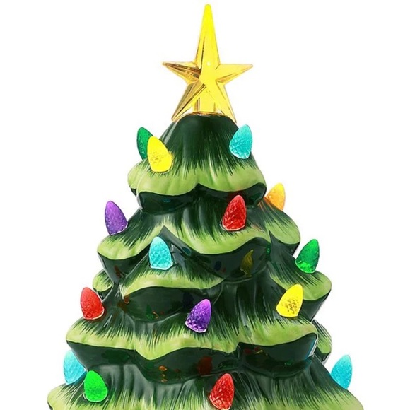 NEW Mr. Christmas 12" LED Lighted Nostalgic Christmas Tree - Picture 4 of 5